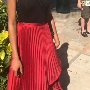 Pleated skirt